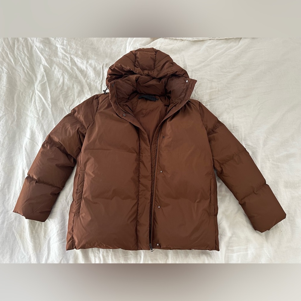 Jenni Kayne Puffer Jacket Copper Medium Like new!